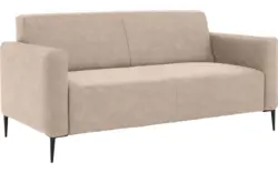 Goossens zitbank key west beige micro leer - 8195957-403-01