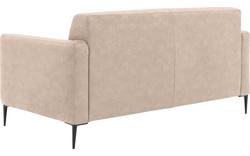 Goossens zitbank key west beige micro leer - 8195957-403-01