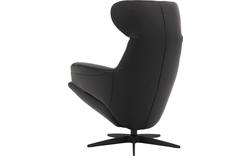 Goossens excellent relaxstoel avec zwart leer - 8195961-02