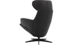 Goossens excellent relaxstoel avec zwart leer - 8195961-02