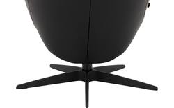 Goossens excellent relaxstoel avec zwart leer - 8195961-02