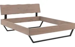Goossens bedframe slade grijs eiken - 8195970-02