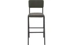 Goossens barstoel chaplin groen leer - 8195998-02