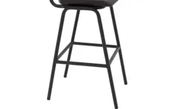 Goossens barstoel chaplin grijs leer - 8196002-02