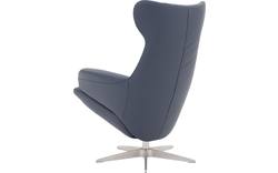 Goossens excellent relaxstoel avec blauw leer - 8196115-02