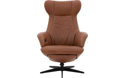 Goossens excellent relaxstoel avec bruin leer - 8196116-02