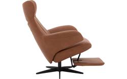 Goossens excellent relaxstoel avec bruin leer - 8196116-02