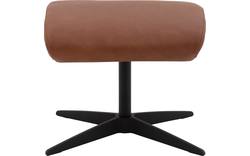 Goossens hocker avec bruin leer - 8196117-02