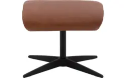 Goossens hocker avec bruin leer - 8196117-01