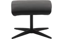 Goossens hocker avec zwart leer - 8196119-02