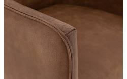 Goossens excellent eetkamerstoel leogang bruin leer - 8196134-02