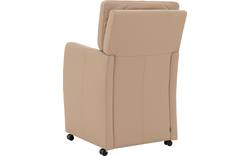 Goossens eetkamerstoel leen wit leer - 8196141-03