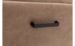 Goossens eetkamerstoel leen bruin micro leer - 8196144-02
