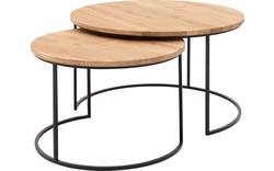 Goossens salontafel iras blank eiken - 8196160-03