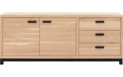 Goossens dressoir sans blank eiken - 8196217-01