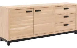 Goossens dressoir sans blank eiken - 8196217-01