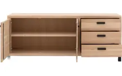 Goossens dressoir sans blank eiken - 8196217-01