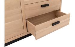 Goossens dressoir sans blank eiken - 8196217-01