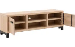 Goossens tv meubel sans blank eiken - 8196218-1