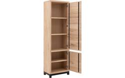 Goossens opbergkast sans blank eiken - 8196220-1