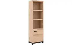 Goossens boekenkast sans blank eiken - 8196221-1