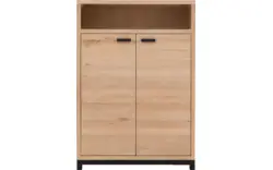 Goossens opbergkast sans blank eiken - 8196222-1