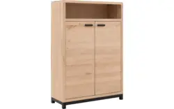 Goossens opbergkast sans blank eiken - 8196222-1