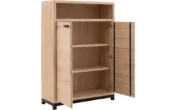 Goossens opbergkast sans blank eiken - 8196222-1