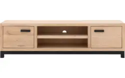 Goossens tv meubel sans blank eiken - 8196224-1