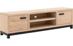 Goossens tv meubel sans blank eiken - 8196224-1