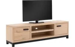 Goossens tv meubel sans blank eiken - 8196224-1