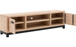 Goossens tv meubel sans blank eiken - 8196224-1
