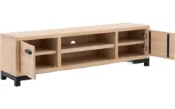 Goossens tv meubel sans blank eiken - 8196224-1