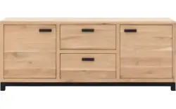 Goossens dressoir sans blank eiken - 8196225-1