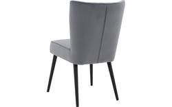 Goossens eetkamerstoel rob blauw stof - 8196227-02