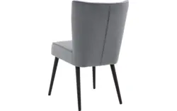 Goossens eetkamerstoel rob blauw stof - 8196227-01