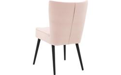 Goossens eetkamerstoel rob roze stof - 8196228-02
