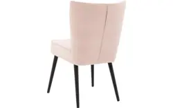 Goossens eetkamerstoel rob roze stof - 8196228-01