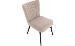 Goossens eetkamerstoel rob grijs stof - 8196231-01