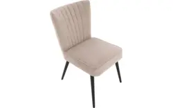 Goossens eetkamerstoel rob grijs stof - 8196231-01