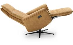 Goossens relaxstoel odyssey bruin micro leer - 8196279-05