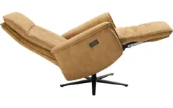 Goossens relaxstoel odyssey bruin micro leer - 8196279-01