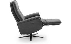Goossens relaxstoel odyssey bruin micro leer - 8196279-09