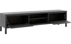 Goossens excellent tv meubel sira line grijs eiken - 8196329-01