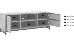 Goossens tv meubel max blank eiken - 8196342-01