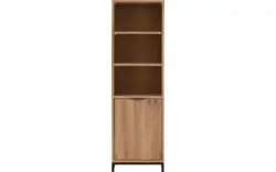 Goossens boekenkast max grijs eiken - 8196805-01