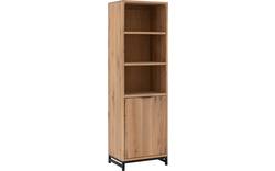 Goossens boekenkast max grijs eiken - 8196805-03