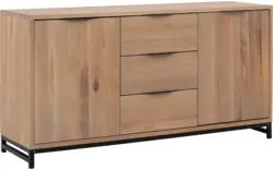 Goossens dressoir max grijs eiken - 8196806-01