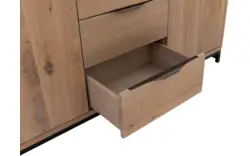 Goossens dressoir max grijs eiken - 8196806-01