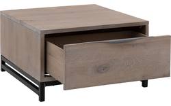 Goossens hoektafel max blank eiken - 8196807-02